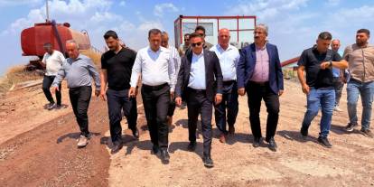 Şırnak'ta Konkasör Tesisi ve Şantiye Çalışmaları Yerinde İncelendi