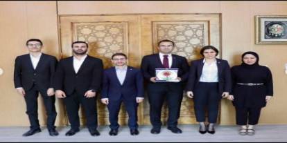 Beytüşşebap’ta Veda Ziyareti: Hakim ve Savcılardan Kaymakam Taşkıran’a Ziyaret