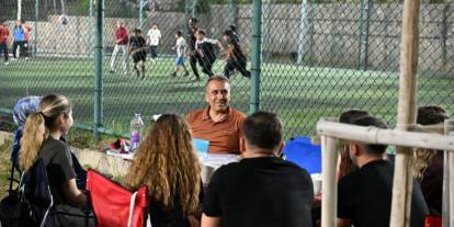 Emniyet Müdürü Sazak, Millet Bahçesi'nde Vatandaşlarla Bir Araya Geldi