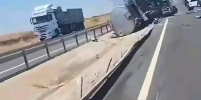 Şırnak’ta tanker kazasında ağır yaralanan genç sürücü hayatını kaybetti