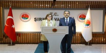 Belediye Başkanı Fatma Şahin'den Şırnak Valisi Ekici'ye ziyaret