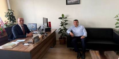 Başkan Geliş, VakıfBank Şırnak Müdürü Yıldız ile Esnafın Sorunlarını Görüştü