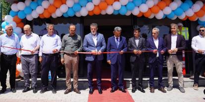 Şırnak'ta yeni işletme düzenlenen törenle açıldı