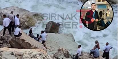 Habur-2 Çayı'nda Kayıp Genci Arama Çalışmaları İkinci Gününde Sürüyor