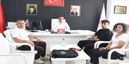 Şırnaklı Milli Sporcu Mehmet Guri Göktaş'a Tebrik Ziyareti: 3 Altın Madalyayla Döndü