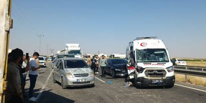 Şırnak Sağlık-Sen'den kaza geçiren ambulans ekibine geçmiş olsun mesajı