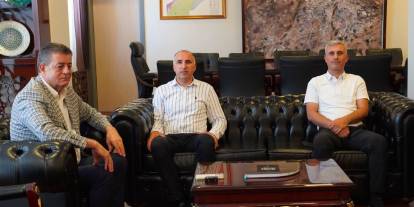 Yerel Basın ve İş Dünyasından Başkan Yarka'ya Ziyaret