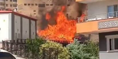 Şırnak'ta Anız Yangını Korkuttu: Alevler Malzemelere Sıçradı!