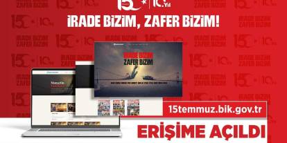 15 Temmuz'un Dijital Hafızası ‘15temmuz.bik.gov.tr’ Erişime Açıldı