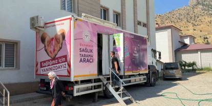 Uludere’de Mobil Ketem Aracı Hizmete Başladı