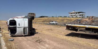 Engellileri taşıyan minibüs kaza yaptı: 19 kişi yaralandı