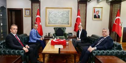 Şırnak Valisi Ekici, Siirt Valisi Kızılkaya’ya taziye ziyaretinde bulundu