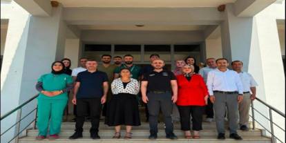 Şırnak Sağlık Yönetiminden Güçlükonak Devlet Hastanesi'ne Yerinde İnceleme