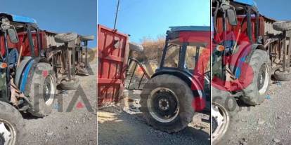 Şırnak'ta Traktör Devrildi: Sürücü Hastaneye Kaldırıldı