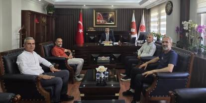 Şırnak Basınından Cumhuriyet Başsavcısı Yusuf Canik’e Hayırlı Olsun Ziyareti