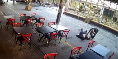 İnsanlık adına utanç veren o anlar kameraya böyle yansıdı