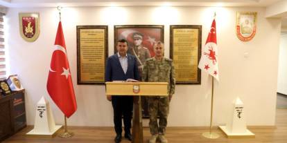 Şırnak TSO Başkanı Osman Geliş'ten 23. Piyade Tümen Komutanı'na Ziyaret
