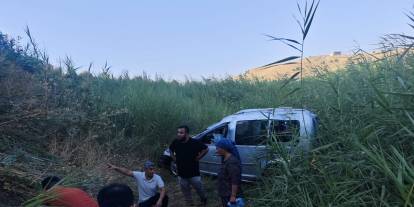 Silopi'de şarampole yuvarlanan araçta yaralanan bir kişi hayatını kaybetti