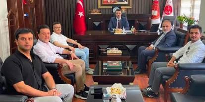 Şırnak Barosu’ndan Cumhuriyet Başsavcısı Yusuf Canik’e hayırlı olsun ziyareti