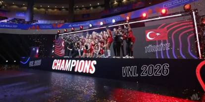 Türkiye Milletler Ligi'nde şampiyon oldu