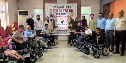 Eruh'ta 10 engelli vatandaşa elektrikli sandalye desteği sağlandı