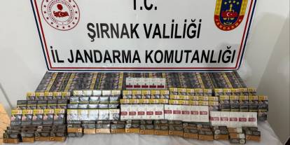 Şırnak'ta 9 Milyon Liralık Kaçak Ürün Ele Geçirildi