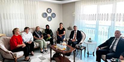 Şırnak Milletvekili Tatar, Sazak ailesine taziye ziyaretinde bulundu