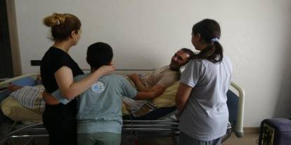 Yürüyerek girdiği hastaneden felçli çıktı