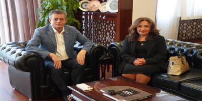 İdil Belediye Başkanı Kayır'dan Başkan Yarka'ya Ziyaret