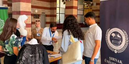Şırnak Üniversitesi Suriye'de tanıtıldı