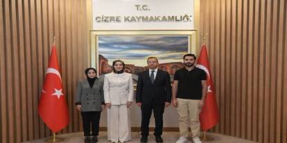 Cizre Kaymakamı Baycar’a Teknofest Drone Şampiyonası Bilgilendirmesi