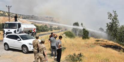 Şırnak'ta Geniş Alana Yayılan Yangın Kontrol Altına Alındı