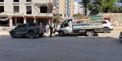 Şırnak'ta İki Otomobil Çarpıştı: Araçlarda Maddi Hasar Oluştu