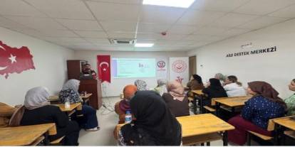 Cizre Sosyal Hizmet Merkezi'nden bağımlılıkla mücadele eğitimi