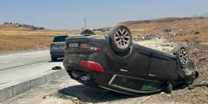 Şırnak’ta Araç Takla Attı:1 Yaralı