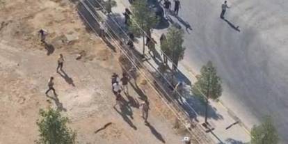 Jandarma Önünde Arazi Anlaşmazlığı Kavgası: 2 Yaralı