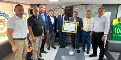 Kaykamam Baycar, yıldızlı akreditasyon alan Cizre TSO'yu kutladı