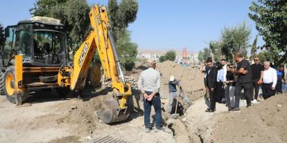 Cizre’de Yafes ve Kale Mahallelerinde Sokak Sağlıklaştırma Çalışmaları İncelendi