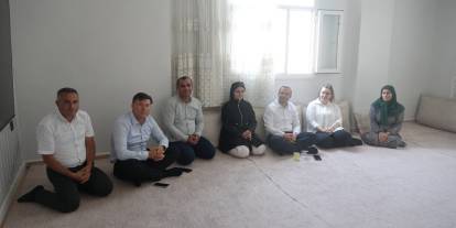 YKS Şırnak birincisi evinde ziyaret edildi
