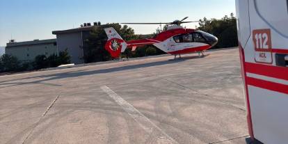 Şırnak’ta gaz lambası yağı içen çocuk helikopter ambulansla sevk edildi