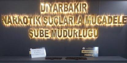 Diyarbakır'da iki şahıs 1 kilo 280 gram uyuşturucu yuttu