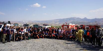 Şırnak’ta TAMP Tatbikatı: 47 Derecelik Sıcaklık ve 7 Hektarlık Yangın Senaryosu Sahada Test Edildi