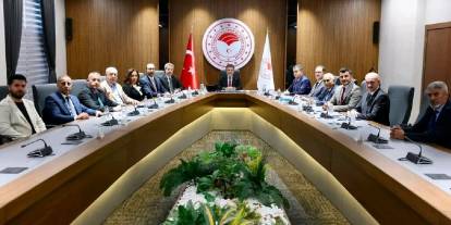 Şırnak Heyetinden Bakan Yumaklı’ya Ziyaret: Çok Sayıda Proje Görüşüldü