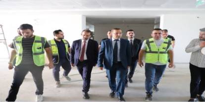 Cizre’de Sağlık Yatırımları İçin Sahada İnceleme