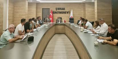 Şırnak’ta Yeni Eğitim Dönemi Öncesi Yol Haritası Masaya Yatırıldı