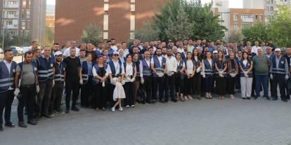 Cizre’de “Kolektif Emekle Temiz Kentler” Kampanyası Sürüyor