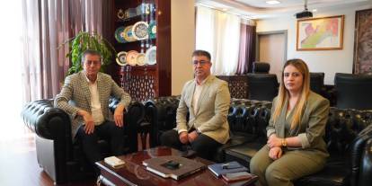 Halkbank Şırnak Şube Müdürü Ezer’den Başkan Yarka’ya Ziyaret