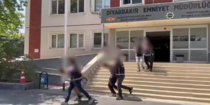 Diyarbakır'da el bombası ile yakalanan 4 kişi tutuklandı