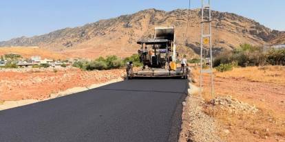 Kasrik’te Selde Zarar Gören Yol Yeniden Asfaltlandı