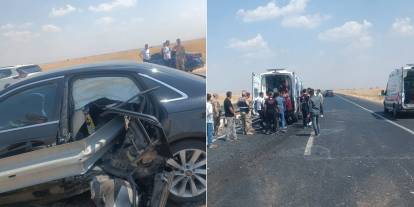 Nusaybin-Cizre yolunda kazada 6 kişi yaralandı